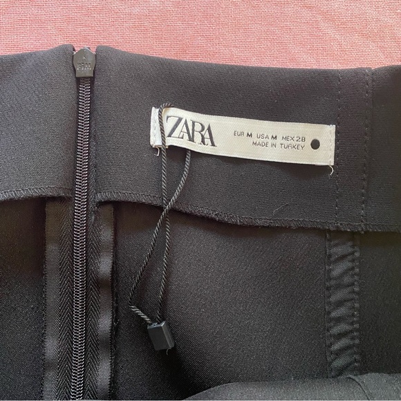 Zara Black Midi Pencil Skirt Medium - Picture 12 of 15